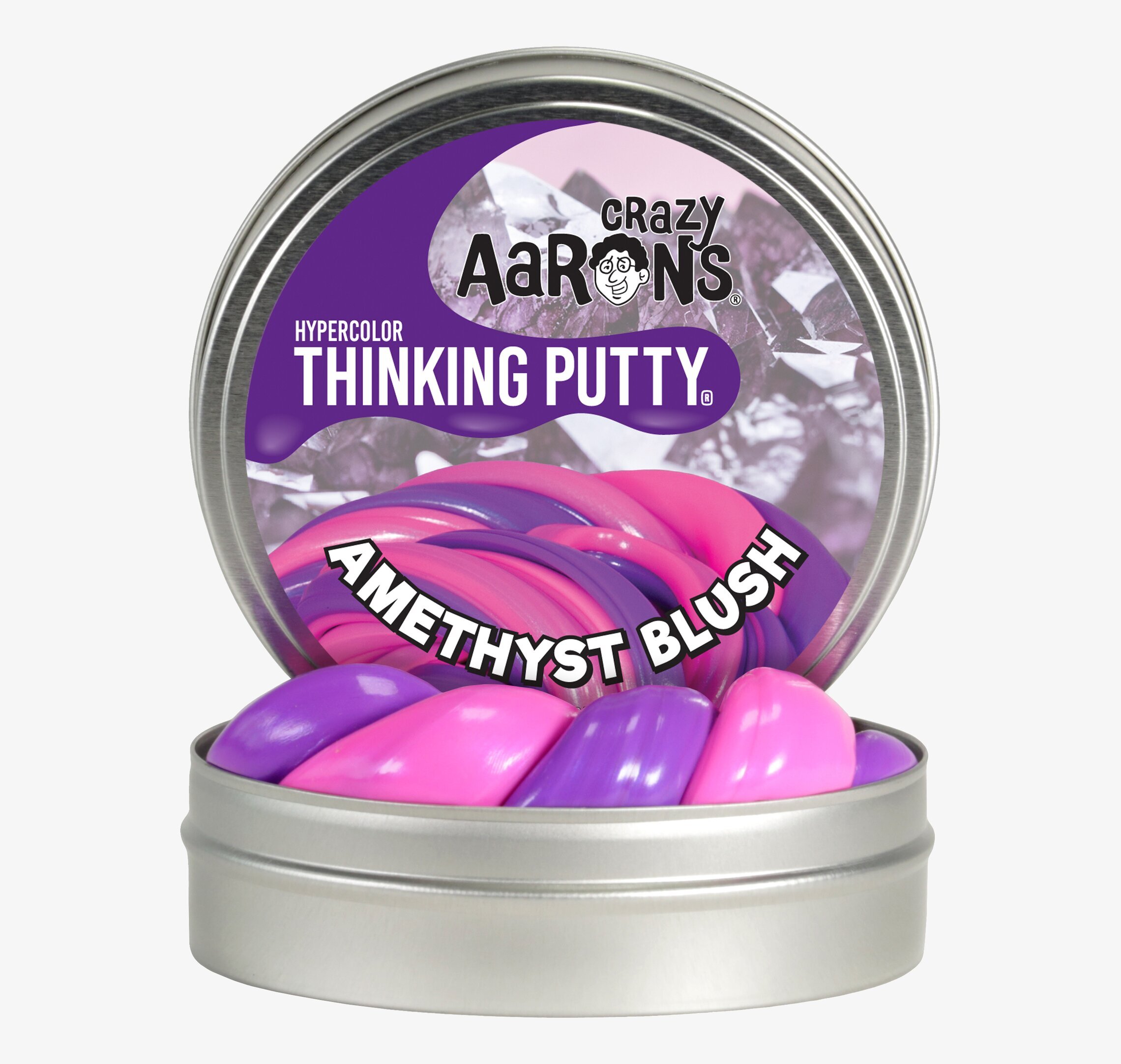 Amethyst Blush från Crazy Aarons Thinking Putty i burk