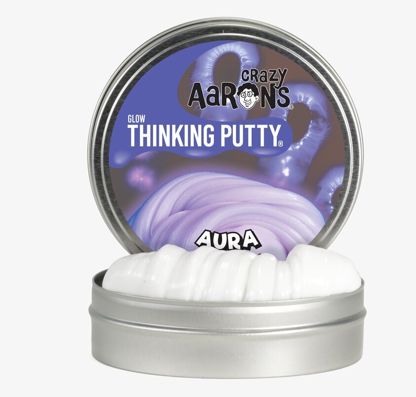 Glow In The Dark Aura från Crazy Aarons Thinking Putty