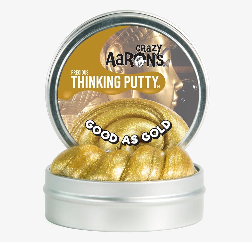 Good As Gold - Glittrande Lera från Crazy Aarons Thinking Putty