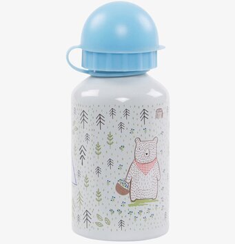 Vattenflaska Bear Camp från Sass & Belle med skogstema