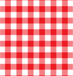 Disktrasa Ruta Röd från La Shelf med klassiskt rutmönster