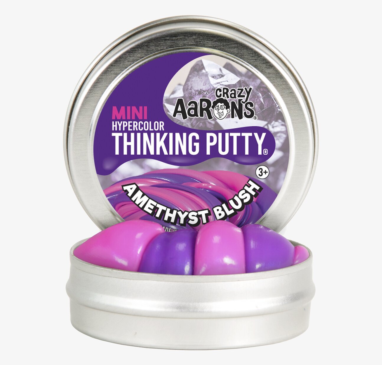 Amethyst Blush från Crazy Aarons Thinking Putty i burk