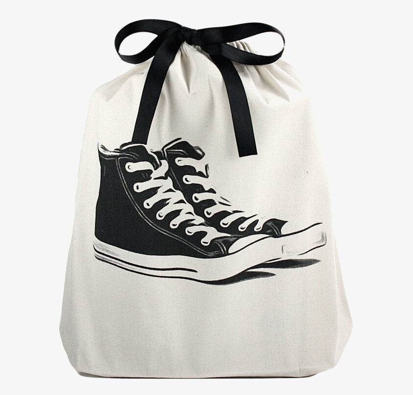 Förvaringspåse Sneakers från Bag All med illustration