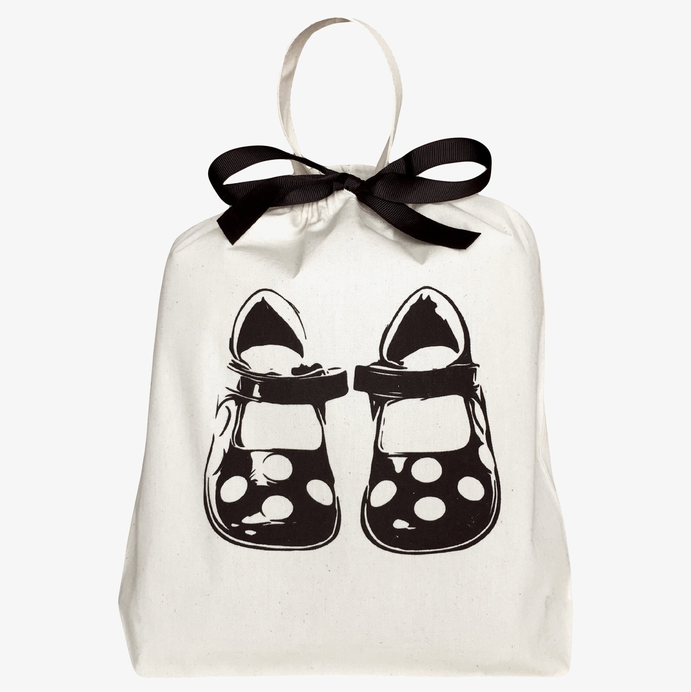 Förvaringspåse Barnskor från Bag All med tryckt illustration