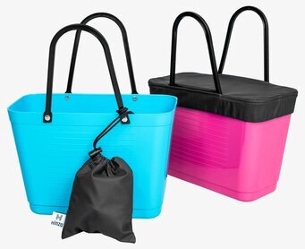 Överdrag Väska Hinza Liten från Hinza i blått och rosa