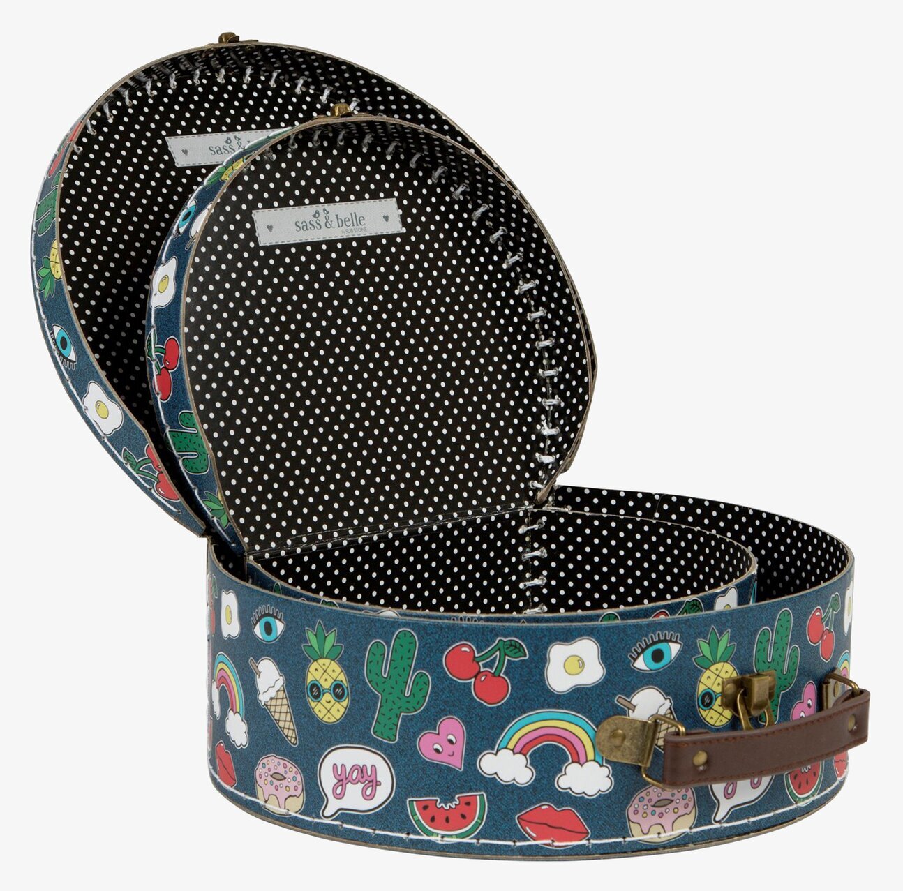 Väskor - Patches & Pins från Sass & Belle i färgglad design