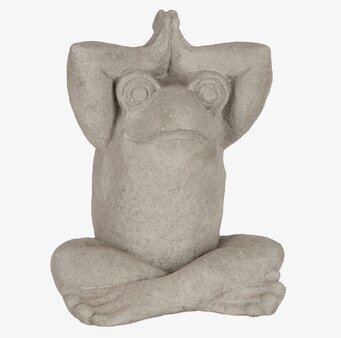 Groda Yoga från Different Design i en klassisk yogaposition