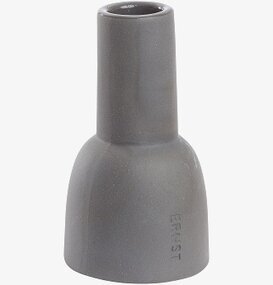 Ljusstake Stengods Mörkgrå från Ernst, tidlös och stilren