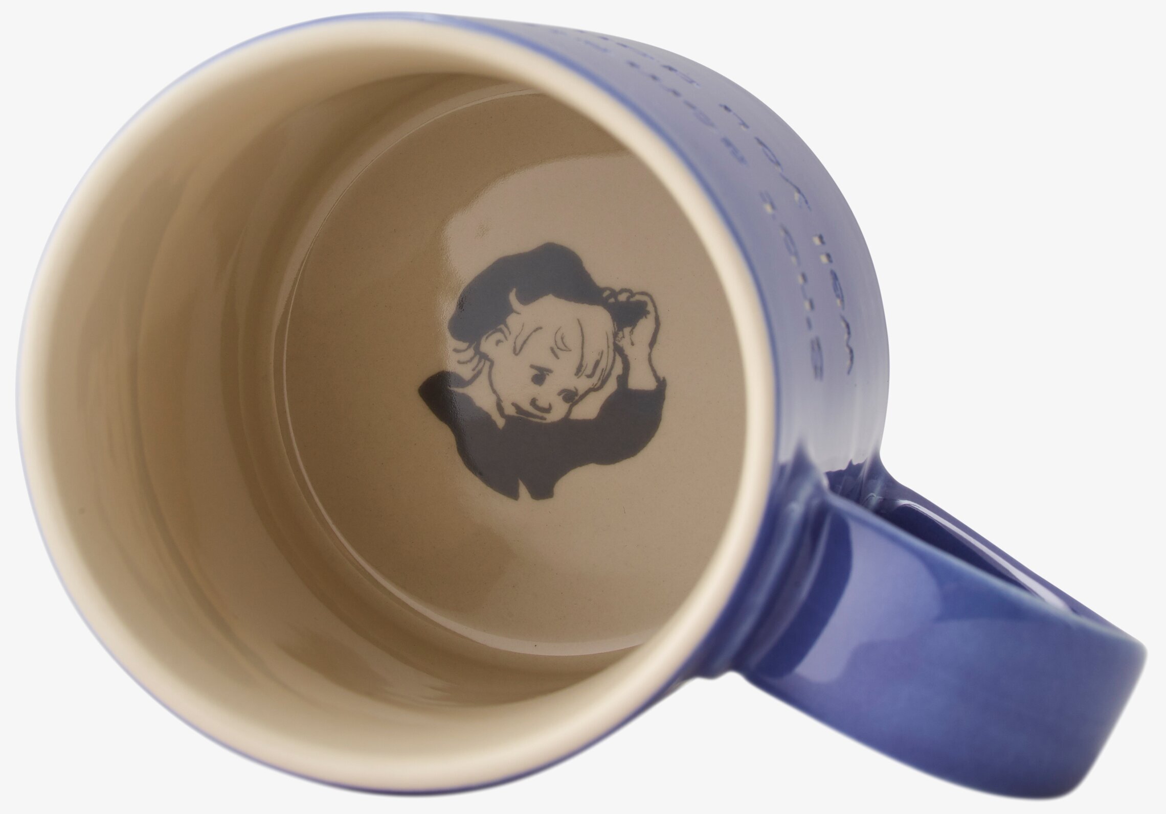 Mugg Astrid Lindgren Citat Blå från Design House Stockholm