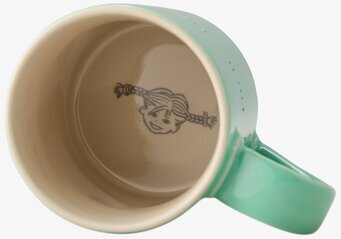 Mugg Astrid Lindgren Citat Grön från Design House Stockholm