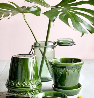 Blomkrukor Copenhagen Green Emerald från Bergs Potter