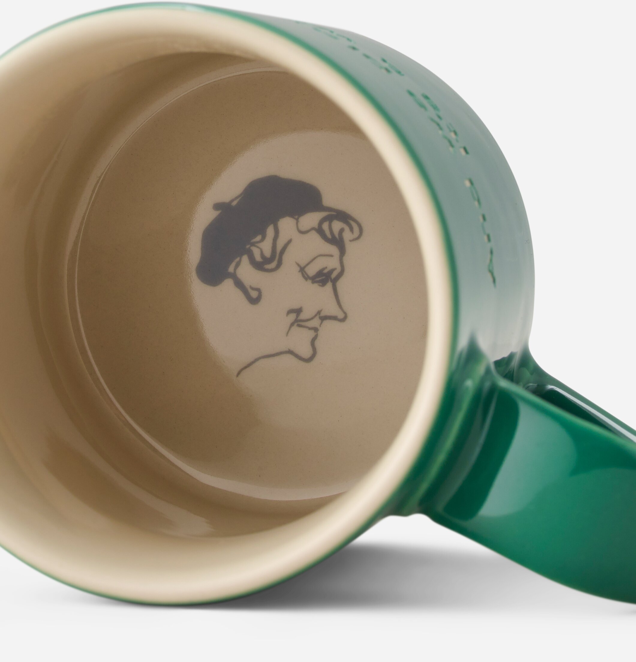 Mugg Astrid Lindgren Citat Mörkgrön från Design House Stockholm