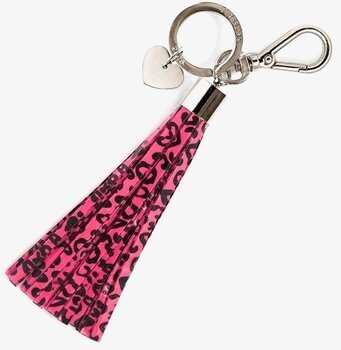Reflextofs Leopard Print Neonrosa från Firefly på vit bakgrund