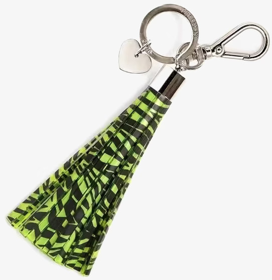 Reflextofs Zebra Neongrön från Firefly på vit bakgrund