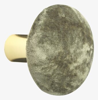 Knopp Sammet Cedar M från Cozy Living i cederfärgad sammet