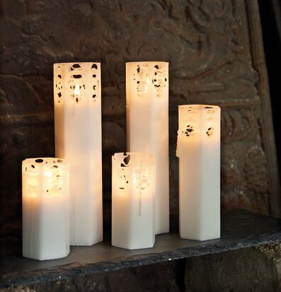 Spindelnätsljus 20 cm Affari Ljus Stearinljus Värmeljus