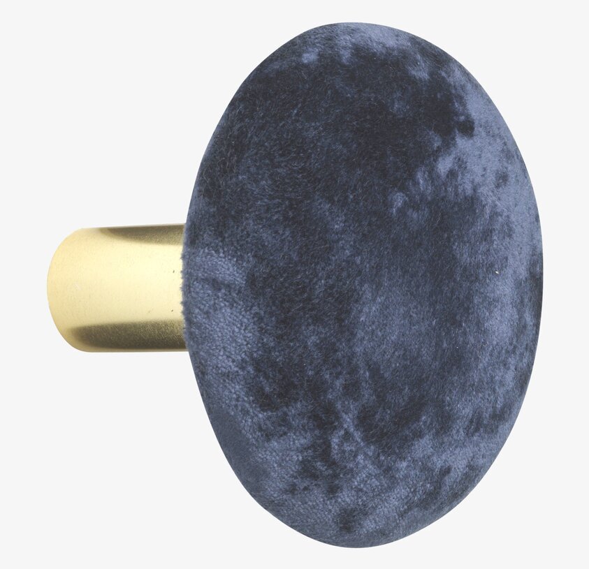 Knopp Sammet Royal Blue L från Cozy Living i blå sammet