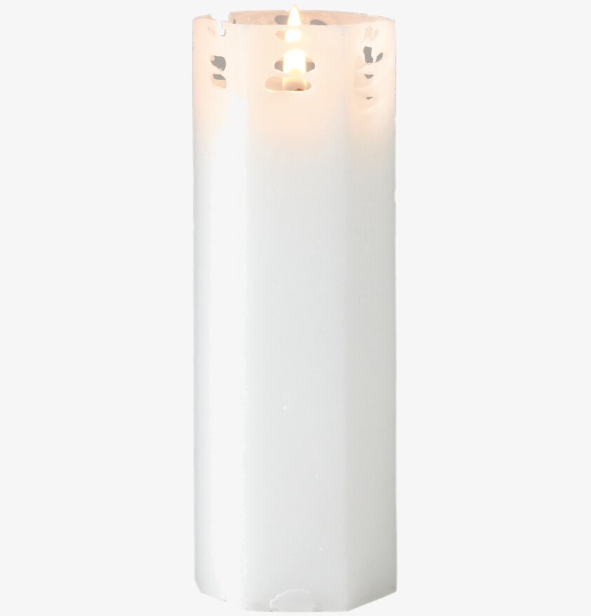 Spindelnätsljus 15 cm från Affari med unikt mönster