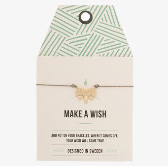 Armband Elephant från Timi of Sweden med elefantcharm