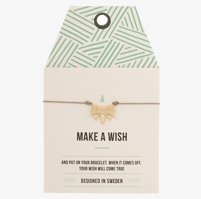 Armband Elephant från Timi of Sweden med elefantcharm