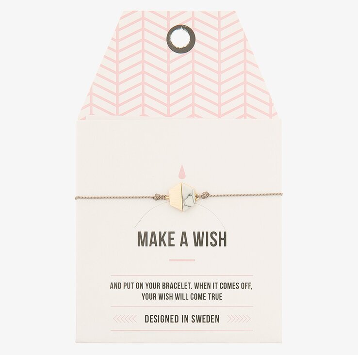 Armband Hexagon från Timi of Sweden på elegant förpackning