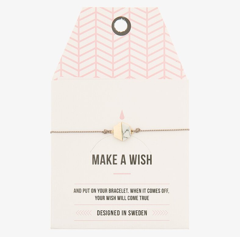 Armband Hexagon från Timi of Sweden på elegant förpackning