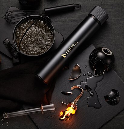 Firemill Charcoal från Firemill i en stilren köksmiljö