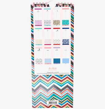 Evighetskalender - Födelsedag från Rice, färgglad och praktisk