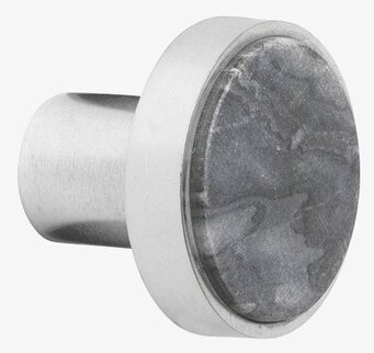 Knopp Marmor Chrome Small från Cozy Living på möbel.