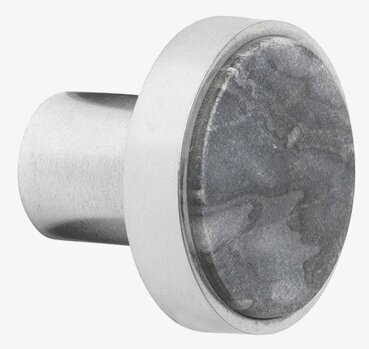 Knopp Marmor Chrome Small från Cozy Living på möbel.