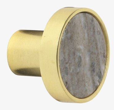 Knopp Marmor Rose/Gold Small från Cozy Living mot ljus bakgrund