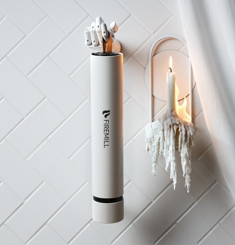 Firemill Charcoal från Firemill i en modern och stilren miljö