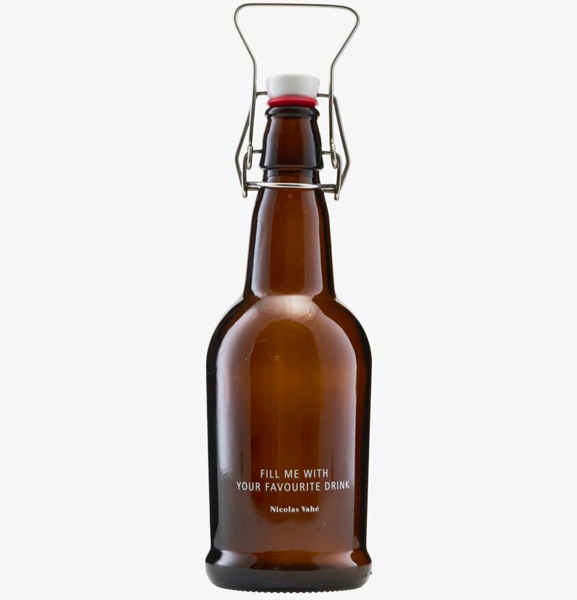Glasflaska Med Patentplugg Brun från Nicolas Vahé