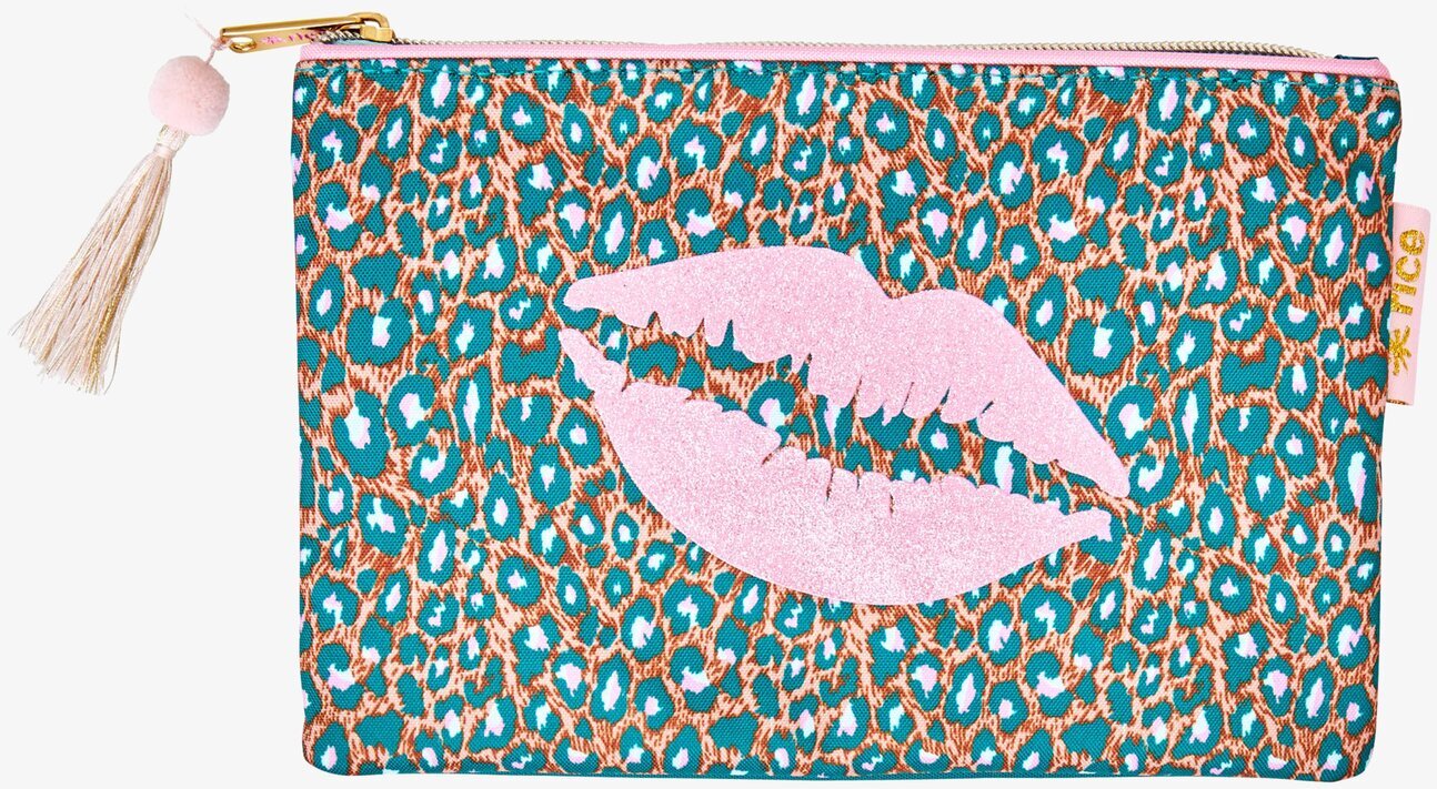 Pennfodral Leopard Print från Rice med leopardmönster