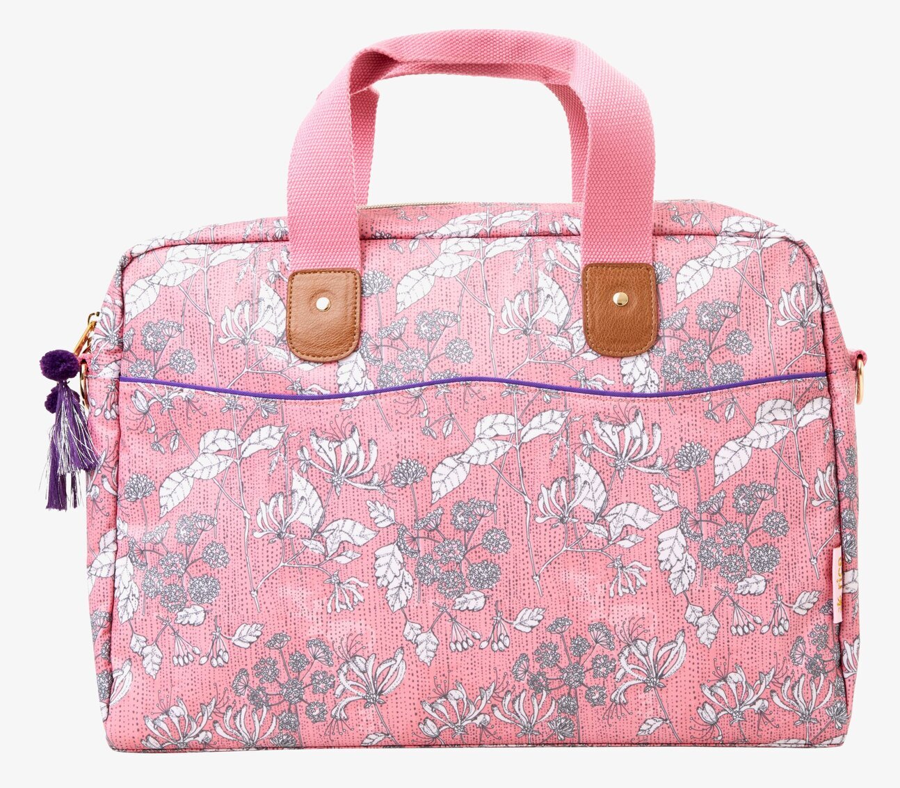 Väska Laptop Chervil Print från Rice med blommönster