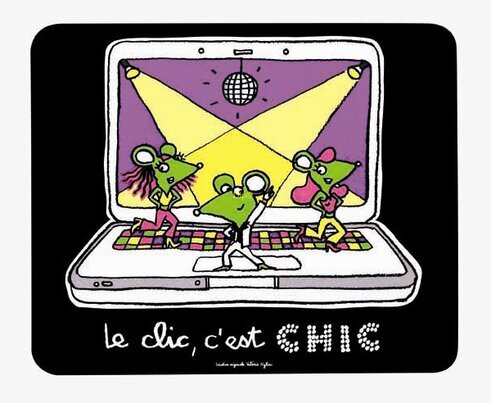 Musmatta Chic från Derriére la porte med dansande möss