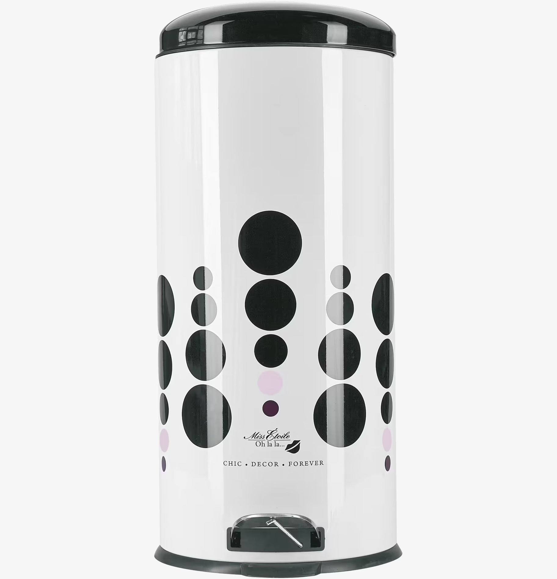 Pedalhink Black Dots från Miss Etoile med svartprickigt mönster