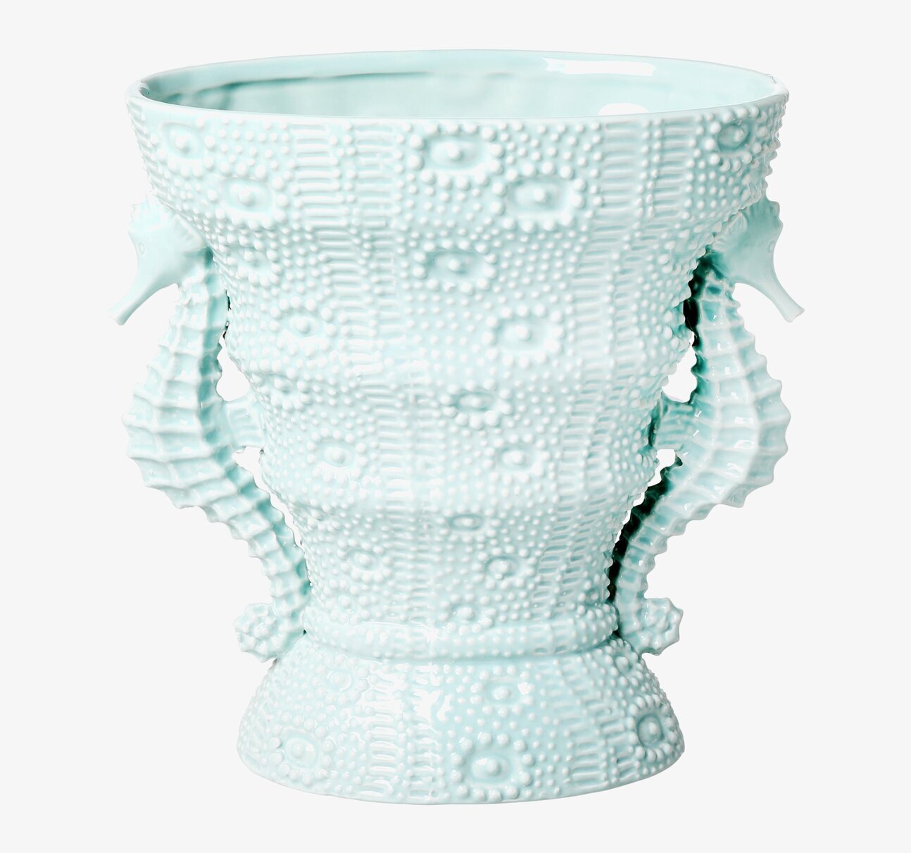 Vas - Seahorse Shape från Rice, sjöhästformad och detaljrik