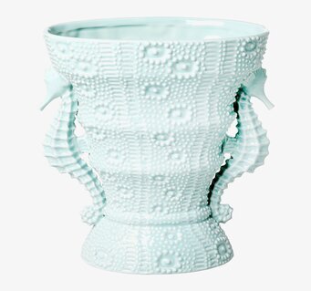 Vas - Seahorse Shape från Rice, sjöhästformad och detaljrik