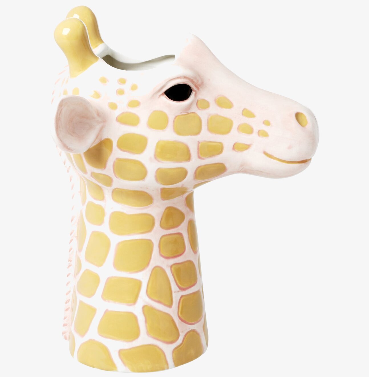 Vas - Giraff från Rice med lekfull design och mjuka färger