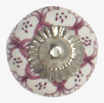 Knopp Fine Deco Lila från House Doctor med blommigt mönster