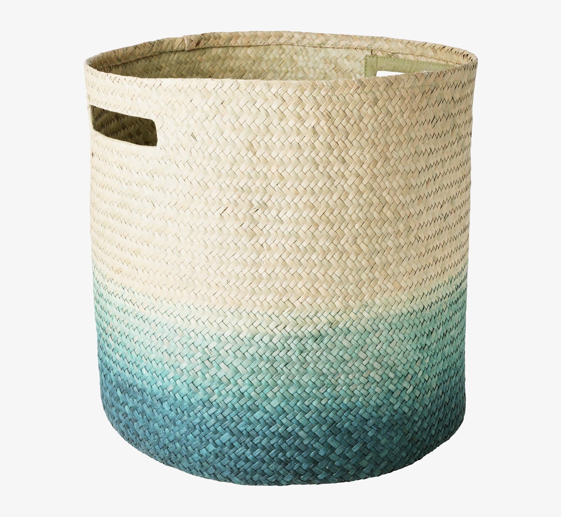 Förvaringskorg Grön från Rice med vävd design och handtag