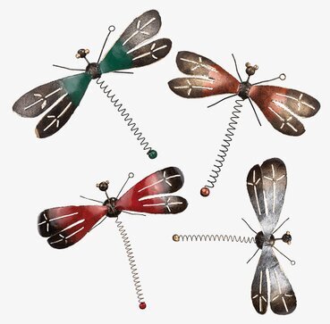 Trollslända Metall från Different Design i färgstark metall