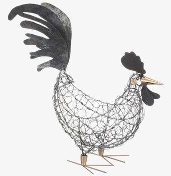 Smideskorg Tupp Stående från Different Design i smide