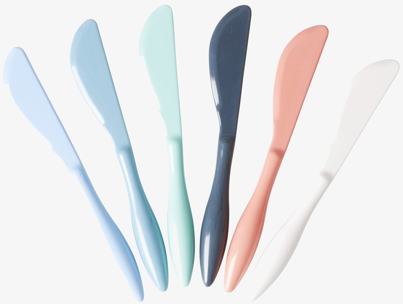 Smörkniv - Happy 21st från Rice i sex färgglada nyanser