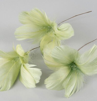 Fjäder/Blom Tråd Lime från A Lot Decoration i limegrönt
