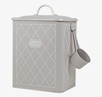 Bild av stilren och funktionell plåtburk för tvättmedel