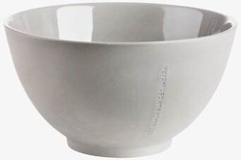 Skål Stengods Vit från Ernst med elegant och enkel design