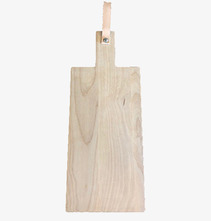 Skärbräda Björk från Ernst med handtag och läderrem