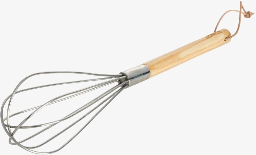 Ballongvisp Natur från Ernst med trähandtag och ståltrådar